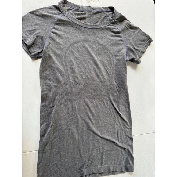 Lululemon Tops - Lululemon Swiftly Tech Short Sleeve 2.0 Grey Running Training Shirt Size 4